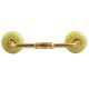 Lime Crackle Ceramic Bridge Handle 